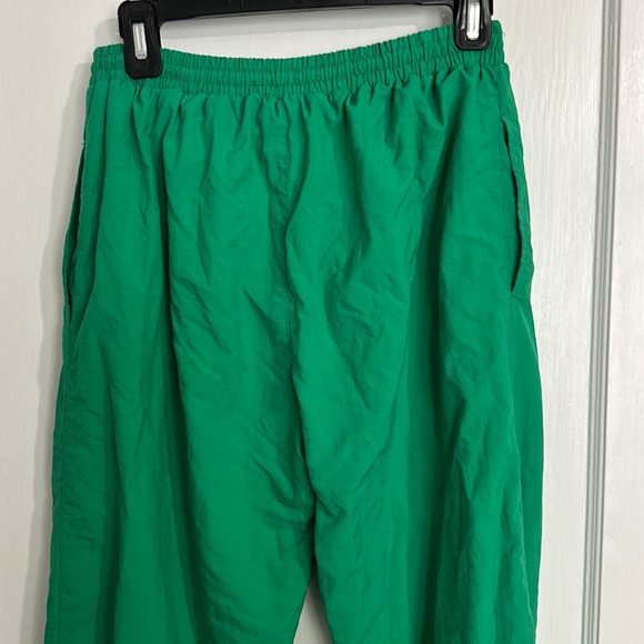 Vintage Green Track Pants with Cotton Liner Size Small - Picture 5 of 9